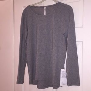 Grey Long Sleeve Tshirt